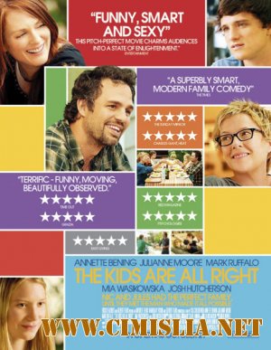 Дети в порядке / The Kids Are All Right [2010 / HDRip]
