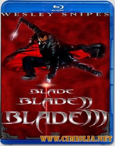 Блэйд: трилогия / Blade: Trilogy [1998,2002,2004 / BDRip]