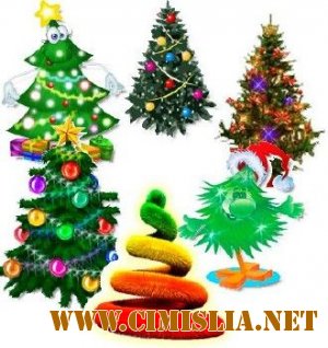 Новогодние елки на рабочий стол [2010]