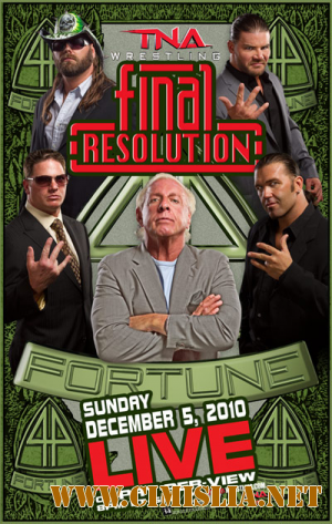 Рестлинг / TNA Final Resolution 2010 [2010 / HDTVRip]