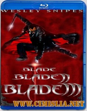 Блэйд: трилогия / Blade: Trilogy [1998,2002,2004 / BDRip]