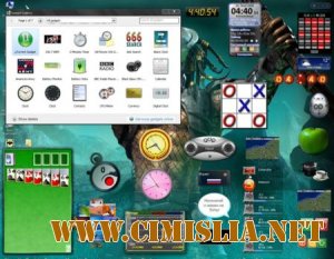 Гаджеты (105-штук) для Sidebar-v.6 Windows XP! [2008]