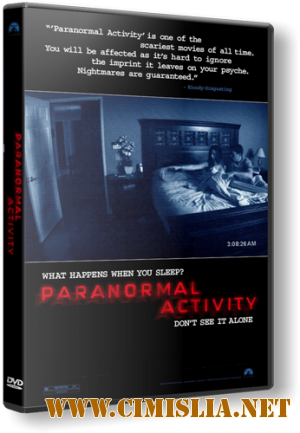 Паранормальное явление / Paranormal Activity [2007 / BDRip]