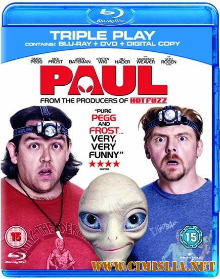 Пол: Секретный материальчик / Paul [2011 / HDRip]