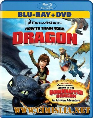 Как приручить дракона / How to Train Your Dragon [2010 / HDRip]