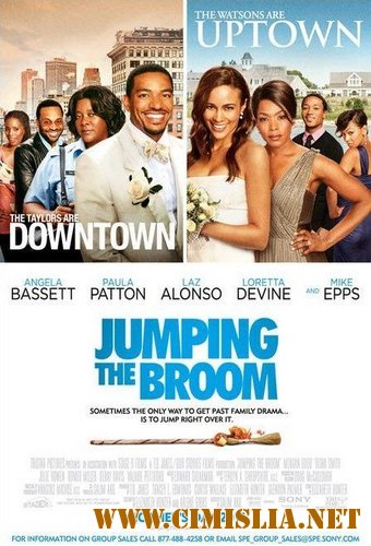 Испытание свадьбой / Jumping the Broom [2011 / HDRip | Лицензия]