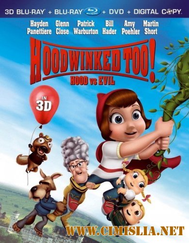 Красная Шапка против зла / Hoodwinked Too! Hood VS. Evil [2011 / HDRip | Лицензия]