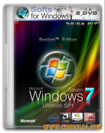 Windows 7 Ultimate SP1 (x86/x64) Beslam™ Edition [v5] 2DVD [2011 / RUS]