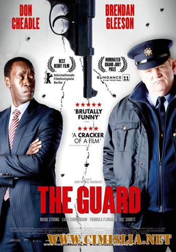 Залечь на дно в Дублине / The Guard [2011 / DVDScr]