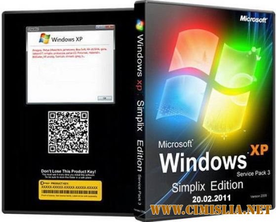 Windows XP Pro SP3 VLK Rus simplix edition [x86] [25.09.2011 / RUS]