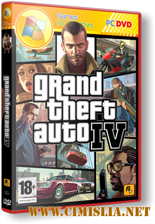 GTA 4 / Grand Theft Auto IV [RePack] [v.1.0.7.0] [2008 / ENG / RUS]