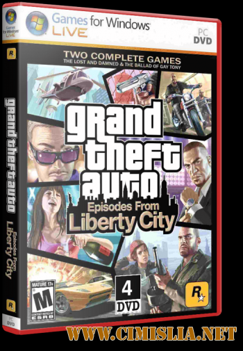 GTA 4 / Grand Theft Auto IV: Episodes From Liberty City [RePack] [2010 / ENG / RUS]
