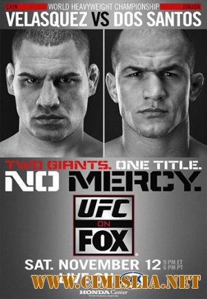 Бои без правил / UFC® on FOX: Velasquez vs. Dos Santos [Main Event] [2011 / HDTVRip]