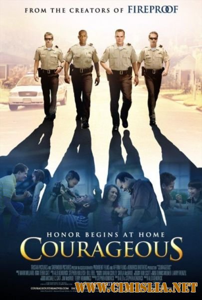 Отважные / Courageous [2011 / HDRip | Лицензия]
