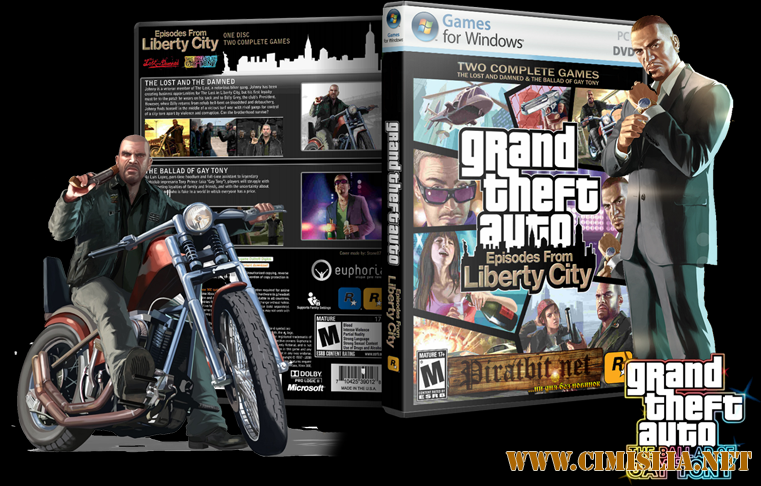 Grand Theft Auto: Episodes from Liberty City [Lossless RePack] [2010 / ENG / RUS]