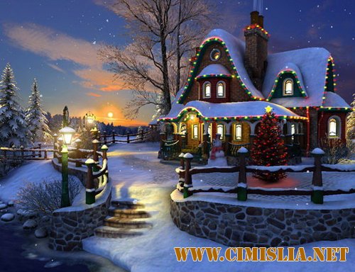 White Christmas 3D Screensaver 1.0.3 [2011 / MULTI / RUS]