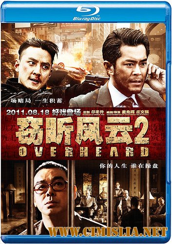 На прослушке 2 / Подслушанное 2 / Overheard 2 / Sit yan fung wan 2 [2011 / BDRip]