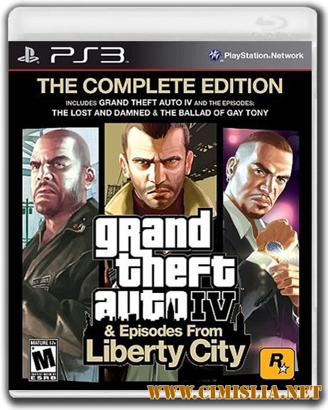 [PS3] GTA 4 / Grand Theft Auto IV: Полное издание [2010 / RUS]