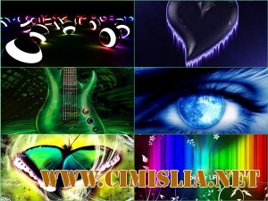 Обои для рабочего стола в стиле "Неон" [2010]