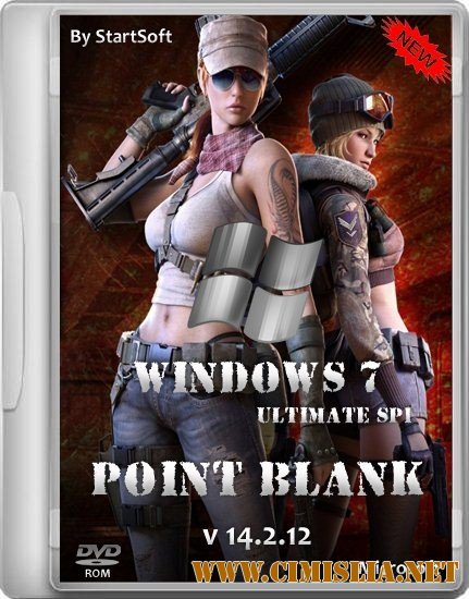 Windows 7 Ultimate SP1 Point Blank v 14.2.12 [x64] [2012 / UA / ENG / RUS]