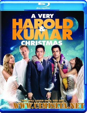 Убойное Рождество Гарольда и Кумара 3D / A Very Harold & Kumar Christmas 3D [2011 / BDRip]