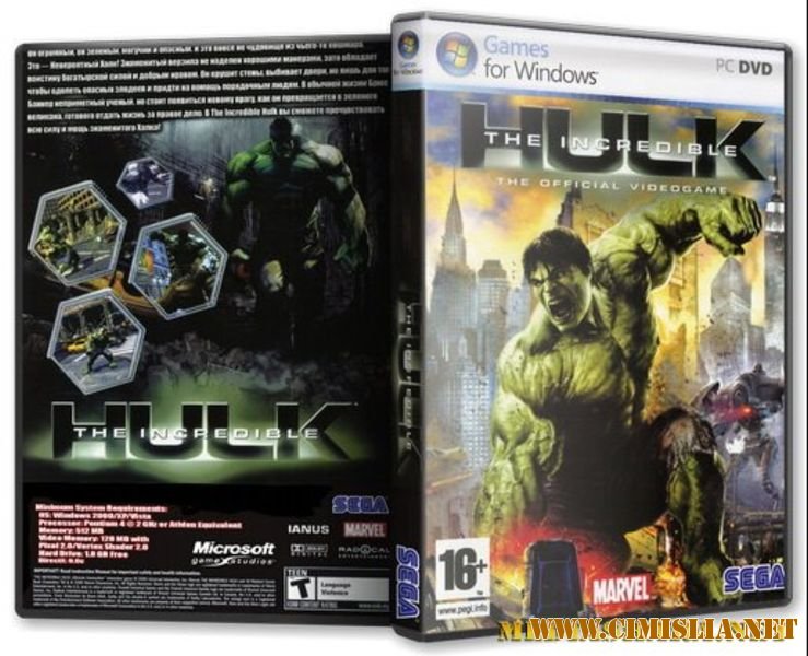 Невероятный Халк / The Incredible Hulk [Repack] [2008 / RUS]