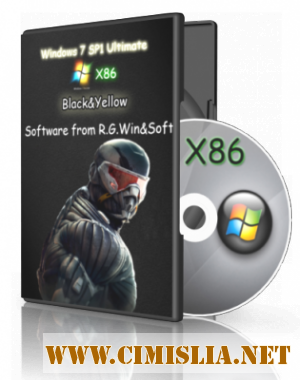 Windows 7 Ultimate SP1 Black Yellow 6.1 7601 [x86]  [2012 / RUS]