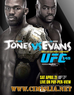 UFC 145: Jones vs. Evans [PPV] [2012 / HDTVRip]