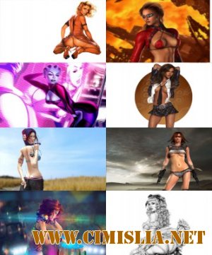 Обои для рабочего стола - 3D Девушки [2012]