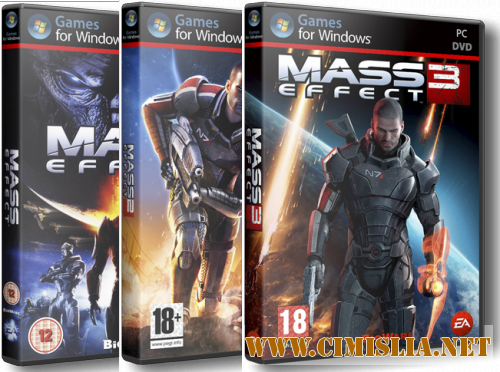 Трилогия Mass Effect [RePack] [2008-2012 / RUS / ENG]