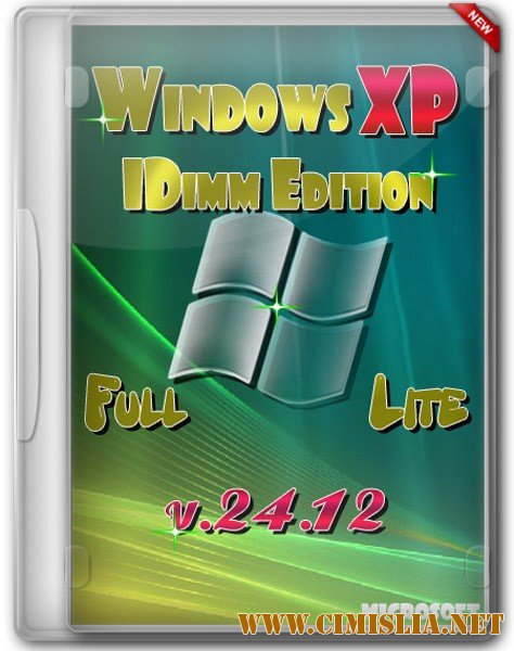 Windows XP SP3 IDimm Edition Full/Lite 24.12 RUS [VLK] [2012 / RUS]