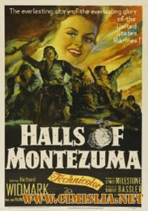 Дворцы Монтесумы / Halls of Montezuma [1950 /  DVDRip]
