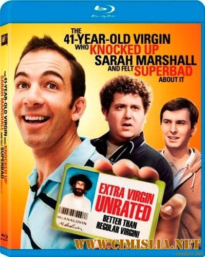 41-летний девственник, который... / The 41-Year-Old Virgin Who Knocked Up Sarah Marshall and Felt Superbad About It [2010 / BDRip-AVC | Unrated]