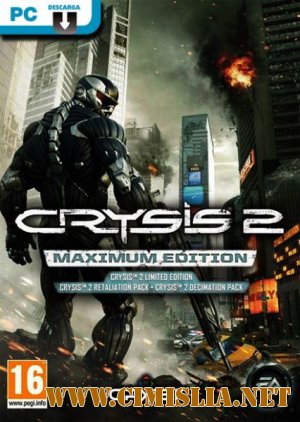 Crysis 2. Maximum Edition [v1.9] [Steam-Rip] [2012 / MULTI9 / ENG / RUS]