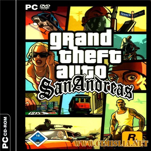 GTA / Grand Thet Auto: San Andreas - SAlyanka + Update 22.07.12 + Fix 0.2 [2012 / ENG / RUS]
