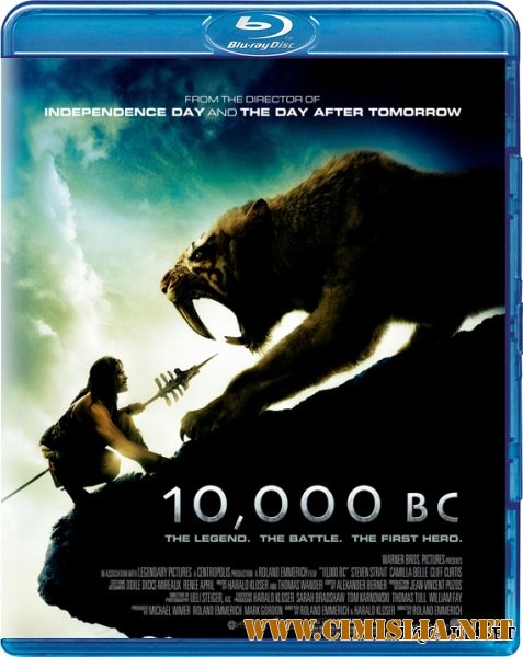 10 000 лет до н.э. / 10,000 BC [2008 / BDRip]