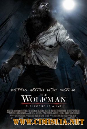Человек-волк  / The Wolfman [2010 / HDRip | Лицензия]