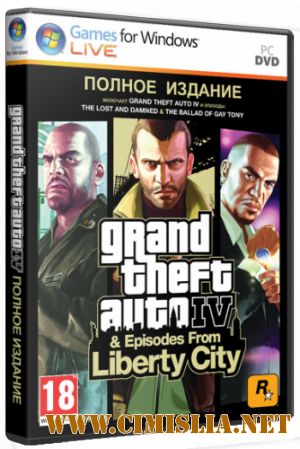 GTA 4 / Grand Theft Auto IV: Complete Edition [L] [2010 / ENG / RUS]