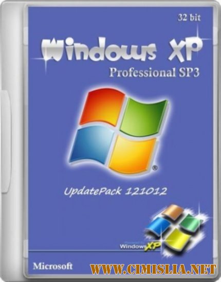 Windows XP Professional 32 бит SP3 VL RU SATA AHCI UpdatePack 2012 [12.10.2012 / RUS]