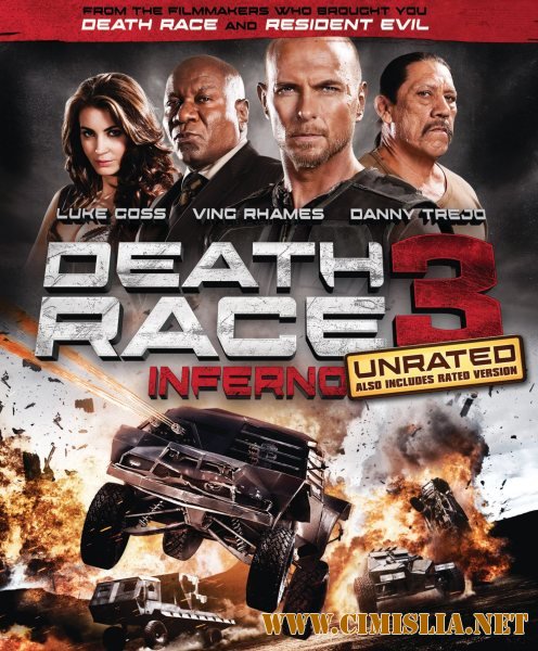 Смертельная гонка 3 / Death Race: Inferno [2013 / HDRip | Лицензия]