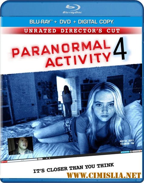 Паранормальное явление 4 / Paranormal Activity 4 [2012 / HDRip | Лицензия]