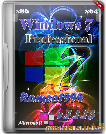 Windows 7 Professional v.7.1.13 [x86/x64] [2013 / RUS]