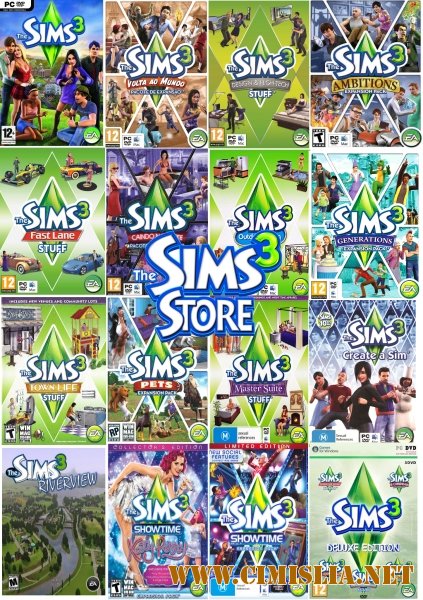 The Sims 3.Gold Edition + Store March 2013 [RePack] [2009 - 2013 / RUS]