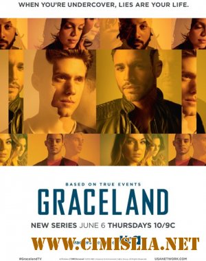 Грейсленд / Graceland [01x01-12 из 12] [2013 / WEB-DLRip]