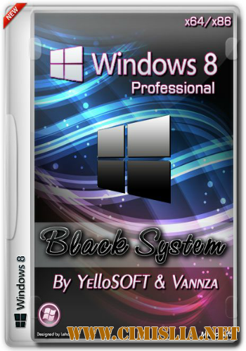Windows 8 Pro Black System [x86/x64] [2013 / RUS]