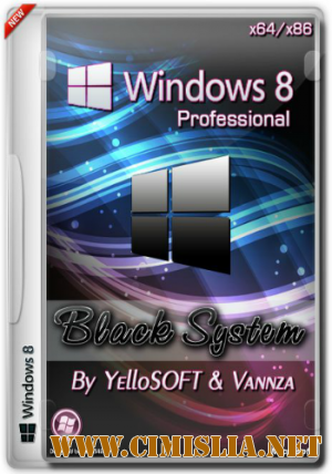 Windows 8 Pro Black System [x86/x64] [2013 / RUS]