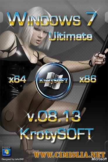 Windows 7 SP1 Максимальная KrotySOFT v.08.13 [x86/x64] [2013 / RUS]