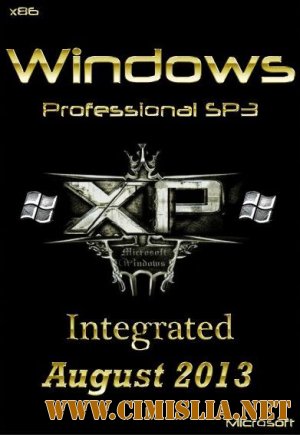 Windows XP Professional SP3 Integrated August [x86] [2013 / RUS / ENG]