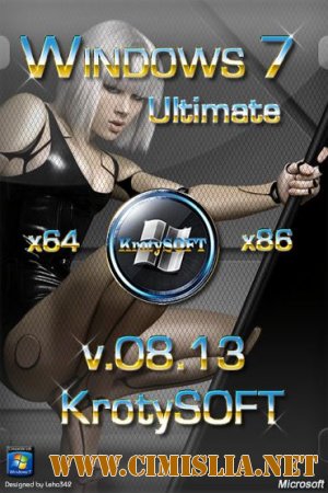 Windows 7 SP1 Максимальная KrotySOFT v.08.13 [x86/x64] [2013 / RUS]