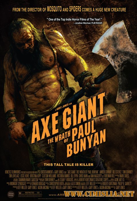 Великан с топором: Гнев Пола Баньяна / Axe Giant: The Wrath of Paul Bunyan [2013 / HDTVRip]